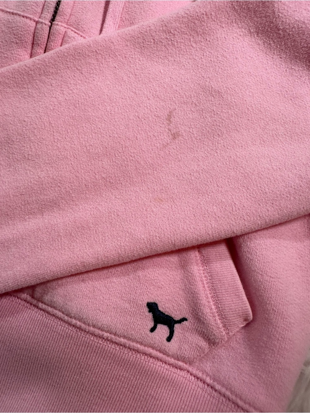 VS PINK • Y2K Peace, Love & Pink Pastel Zip Up Hoodie - Picture 15 of 16